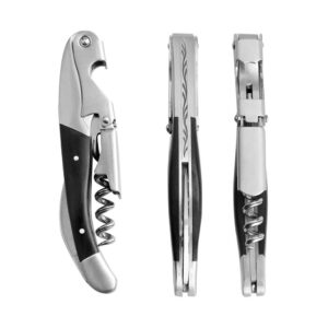Ebony Wood Handle Sommelier Wine Corkscrew