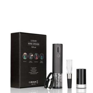 mini Rechargeable Wine Opener Gift Set